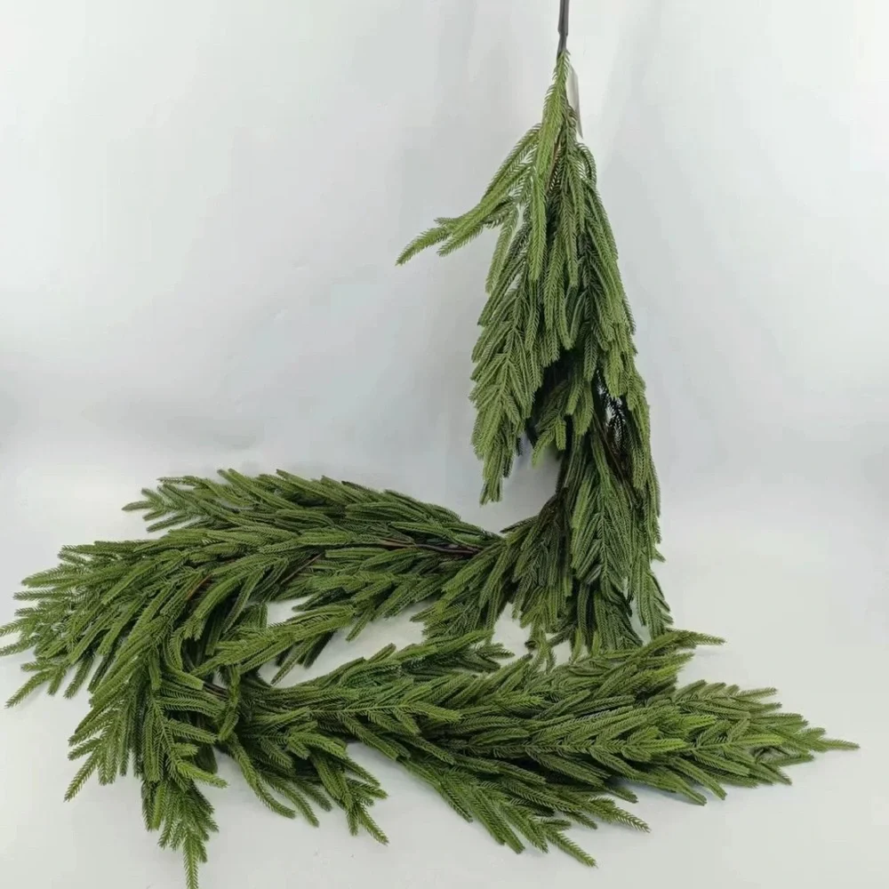 NORDIC NORFOLK PINE REAL TOUCH GARLAND 72”